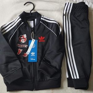 9-12m Disney Adidas track suit